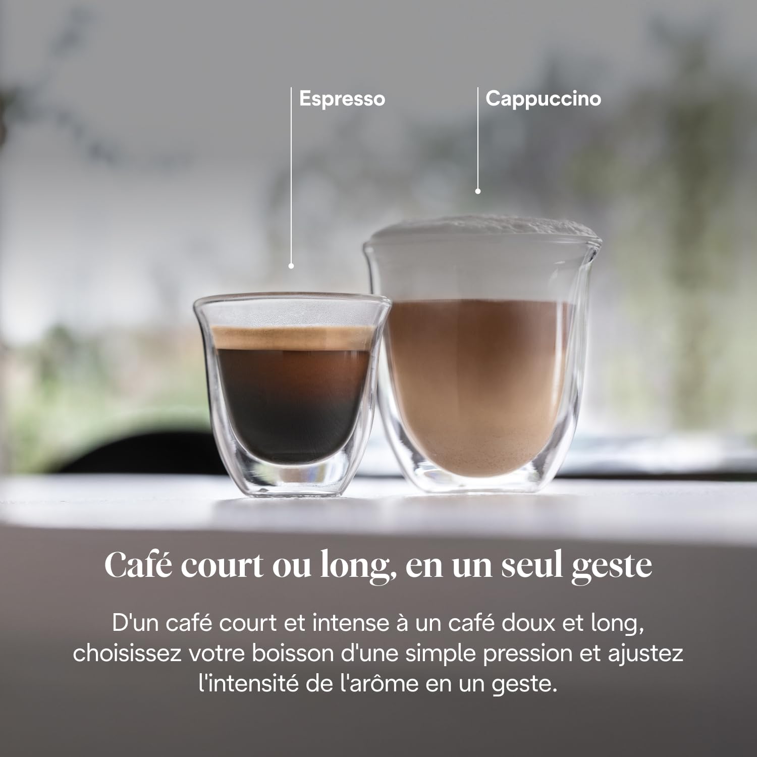 Magnifica S - Perfetto Machine à Café Automatique avec Mousseur à Lait Manuel, Noir - Exclusive at Caforio