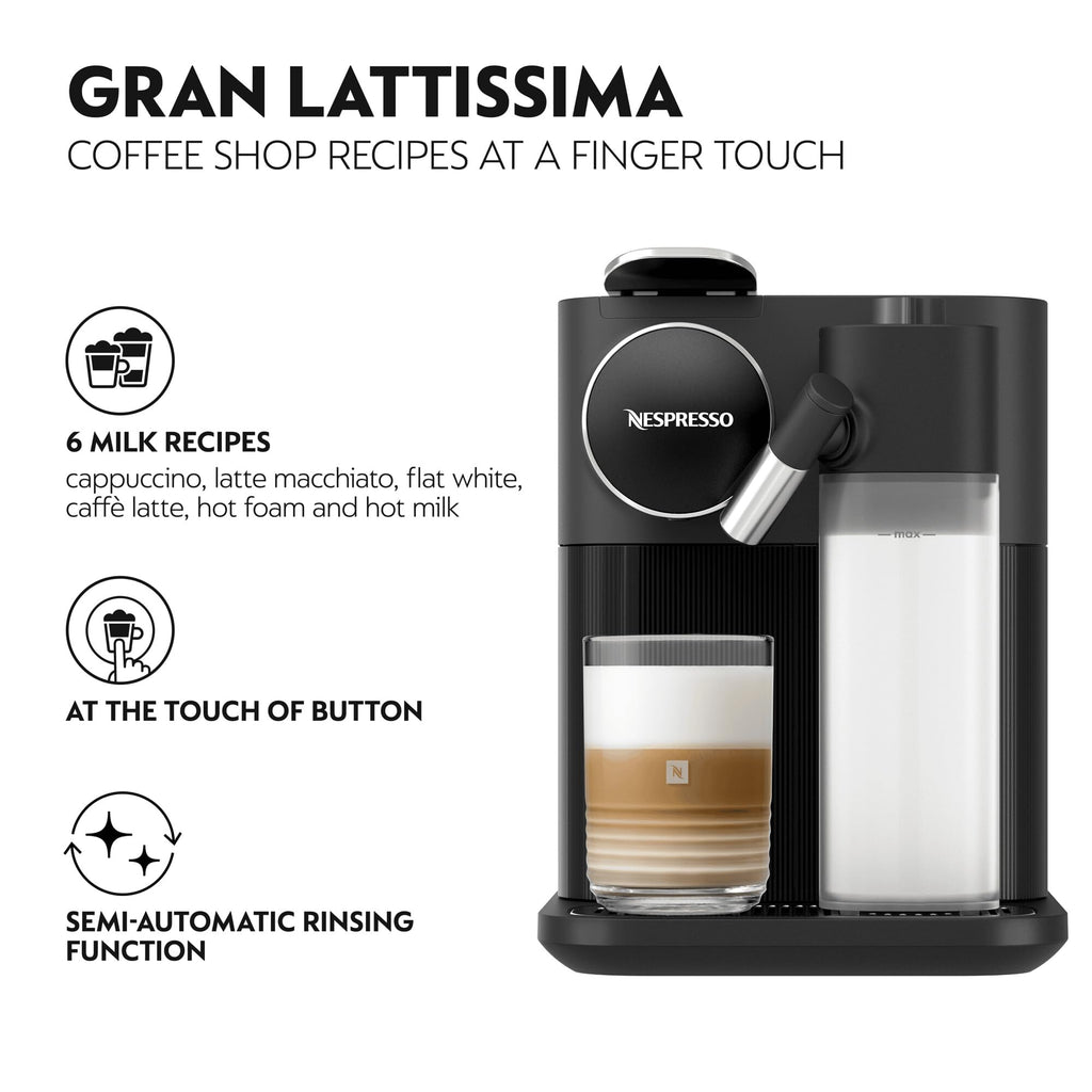Gran Lattissima, Noir - Exclusive at Caforio
